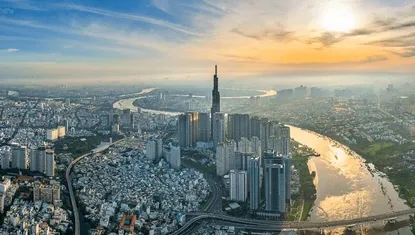 Saigon sunset